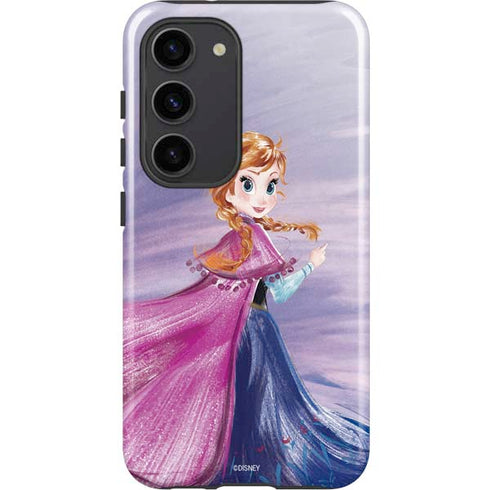 Disney Frozen Anna Sketch Art Galaxy S23 Pro Case