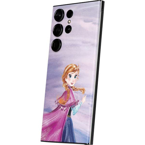 Disney Frozen Anna Sketch Art Galaxy S23 Ultra Skin