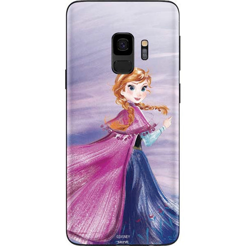 Disney Frozen Anna Sketch Art Galaxy S9 Skin