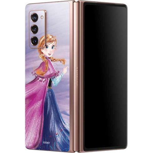 Disney Frozen Anna Sketch Art Galaxy Z Fold2 5G Skin