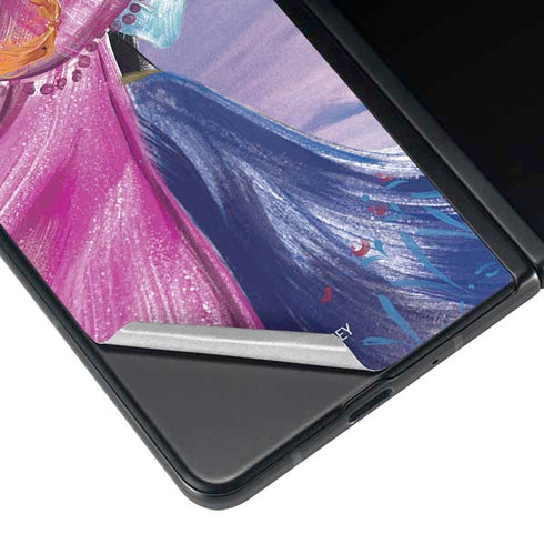 Disney Frozen Anna Sketch Art Galaxy Z Fold4 5G Skin