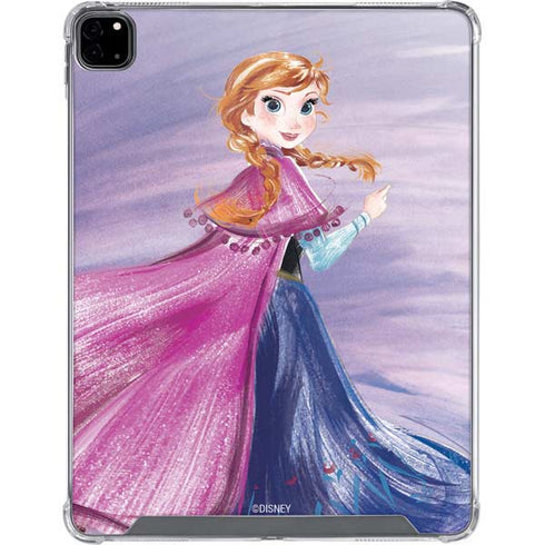 Disney Frozen Anna Sketch Art iPad Pro 12.9in (2020) Clear Case