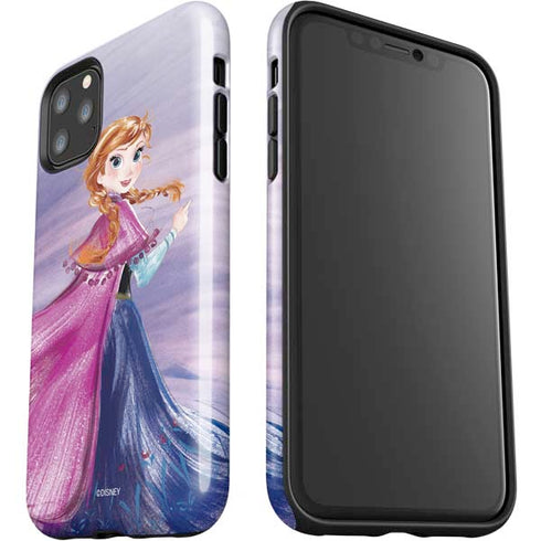 Disney Frozen Anna Sketch Art iPhone 11 Pro Max Impact Case