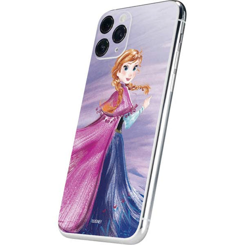 Disney Frozen Anna Sketch Art iPhone 11 Pro Skin