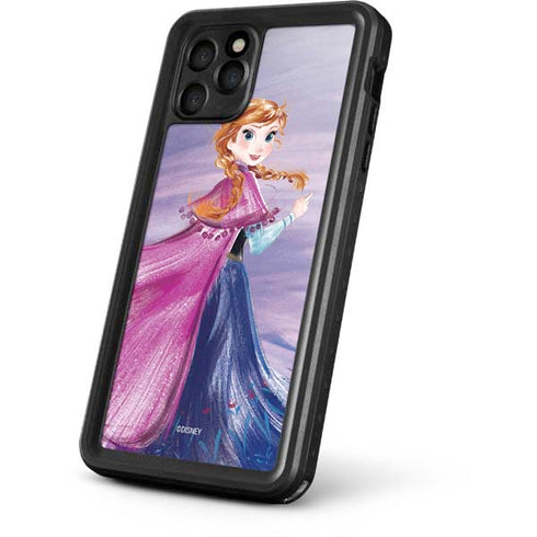 Disney Frozen Anna Sketch Art iPhone 11 Pro Waterproof Case