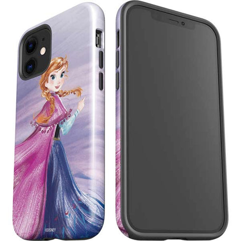 Disney Frozen Anna Sketch Art iPhone 12 Impact Case