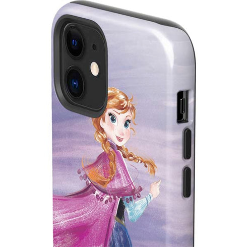 Disney Frozen Anna Sketch Art iPhone 12 Mini Impact Case