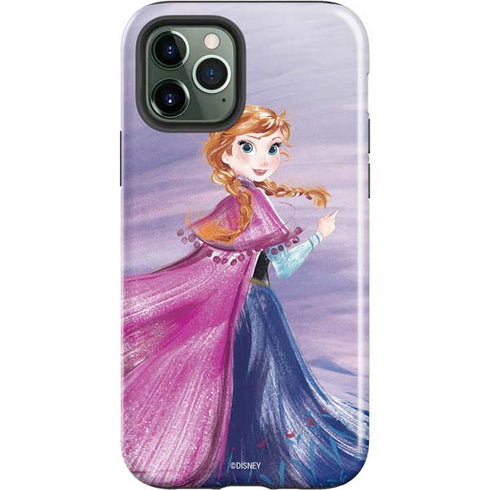 Disney Frozen Anna Sketch Art iPhone 12 Pro Max Impact Case