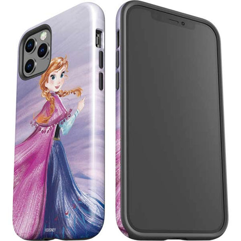 Disney Frozen Anna Sketch Art iPhone 12 Pro Max Impact Case