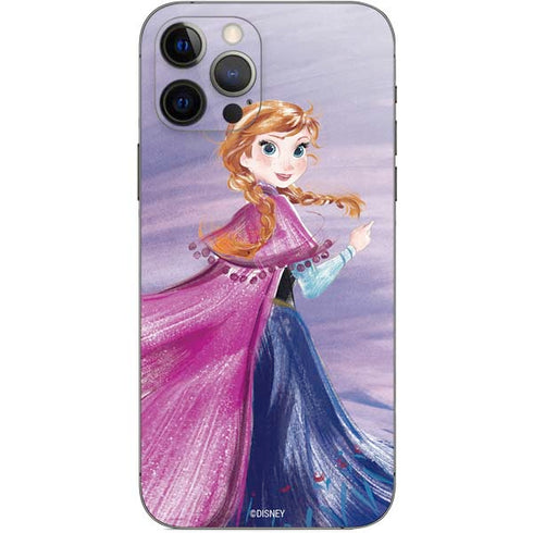 Disney Frozen Anna Sketch Art iPhone 12 Pro Skin