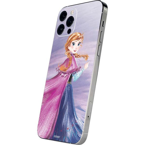 Disney Frozen Anna Sketch Art iPhone 12 Pro Skin