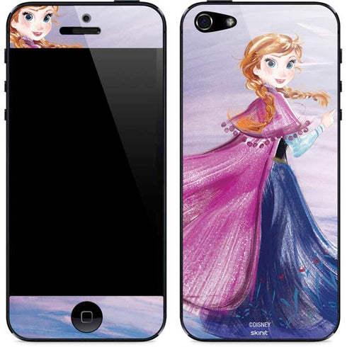 Disney Frozen Anna Sketch Art iPhone 5/5s/5SE Skin