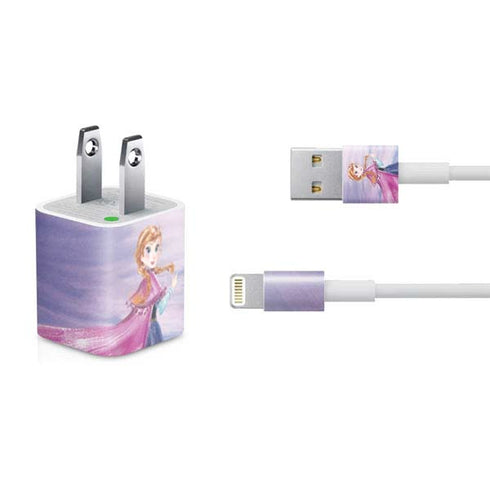 Disney Frozen Anna Sketch Art iPhone Charger (5W USB) Skin