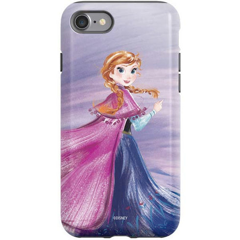 Disney Frozen Anna Sketch Art iPhone SE (2nd & 3rd Gen) Pro Case