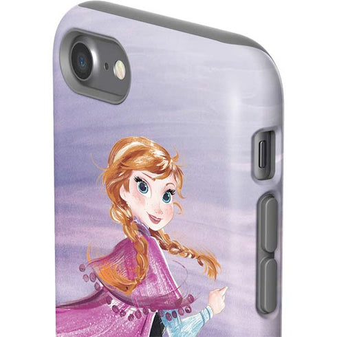 Disney Frozen Anna Sketch Art iPhone SE (2nd & 3rd Gen) Pro Case