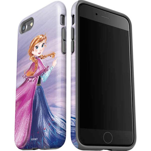 Disney Frozen Anna Sketch Art iPhone SE (2nd & 3rd Gen) Pro Case