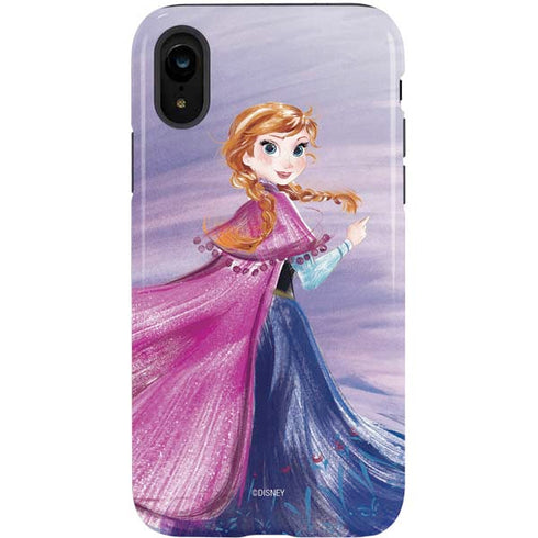 Disney Frozen Anna Sketch Art iPhone XR Pro Case