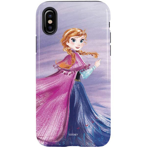 Disney Frozen Anna Sketch Art iPhone XS Pro Case