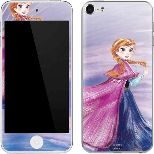 Disney Frozen Anna Sketch Art Apple iPod Skin
