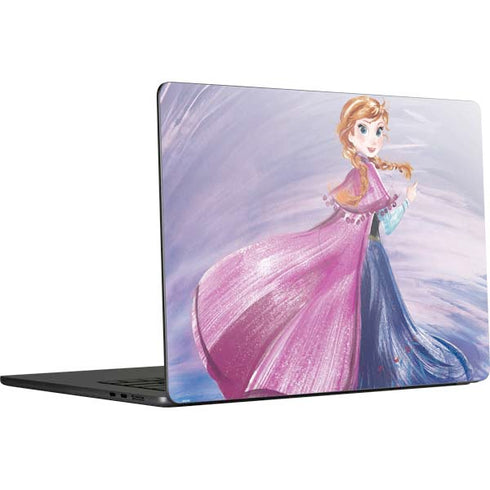 Disney Frozen Anna Sketch Art MacBook Air 15 in (2023) Skin