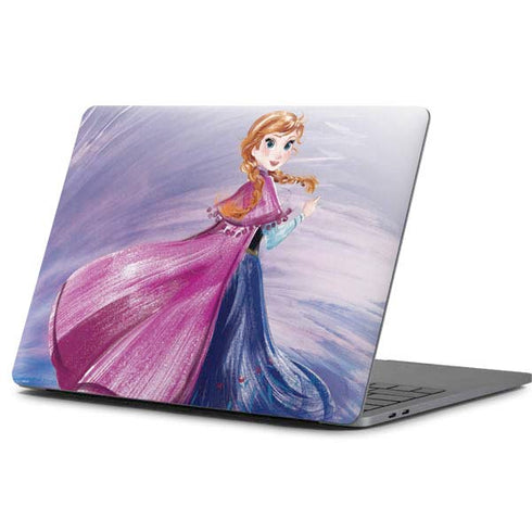 Disney Frozen Anna Sketch Art Apple MacBook Pro 13-inch Skin