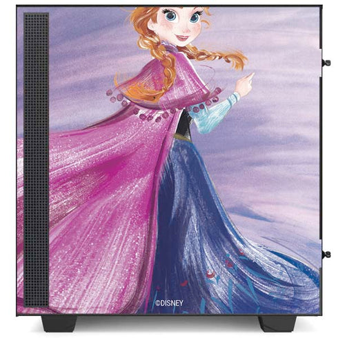 Disney Frozen Anna Sketch Art NZXT H510 Compact ATX Mid-Tower Case Skin