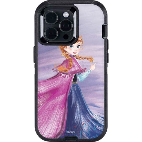 Disney Frozen Anna Sketch Art Otterbox Defender iPhone Skin