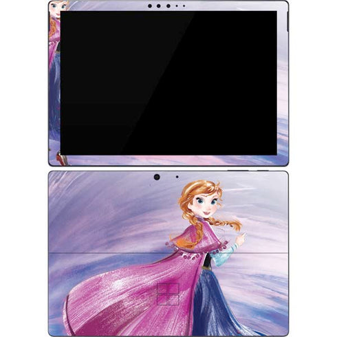 Disney Frozen Anna Sketch Art Surface Pro 7 Skin