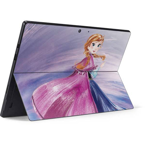 Disney Frozen Anna Sketch Art Surface Pro 7 Skin