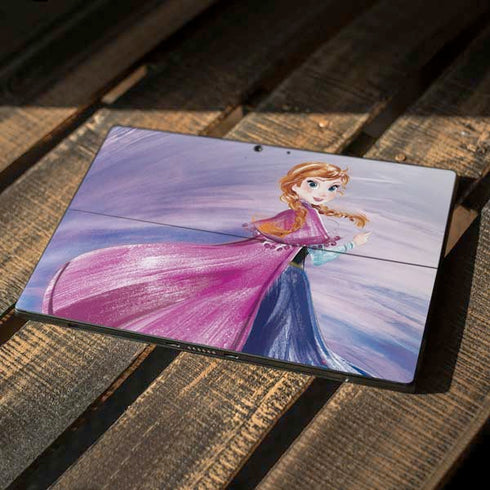 Disney Frozen Anna Sketch Art Surface Pro 7 Skin