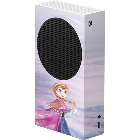 Disney Frozen Anna Sketch Art Xbox Series S Console Skin
