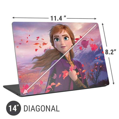 Disney Frozen II Anna Universal Laptop 14in (11.4 x 8.2in) Skin