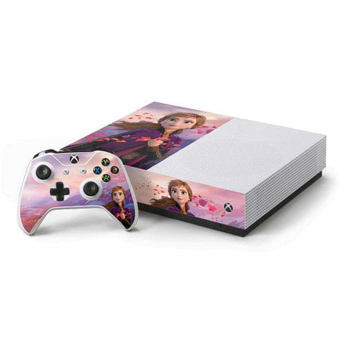 Disney Frozen II Anna Xbox One S All-Digital Edition Bundle Skin