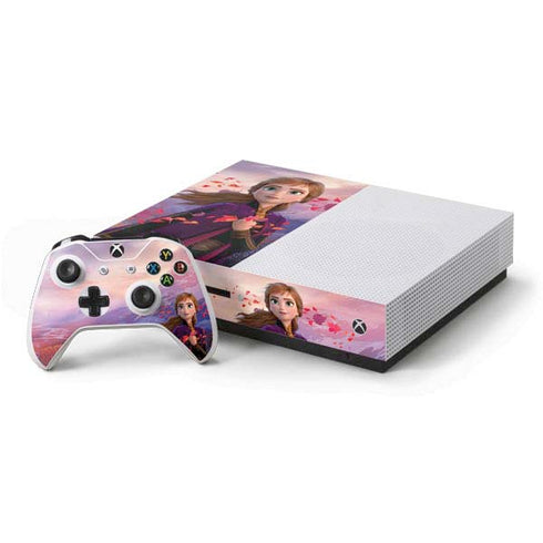 Disney Frozen II Anna Xbox One S Console and Controller Bundle Skin