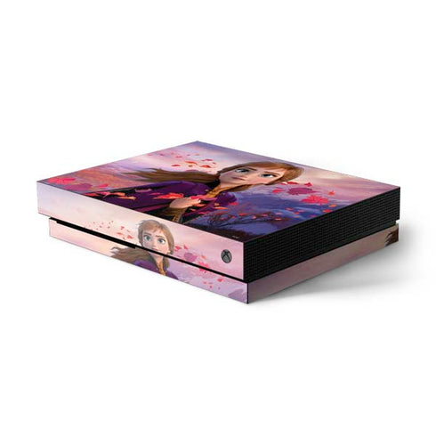 Disney Frozen II Anna Xbox One X Console Skin