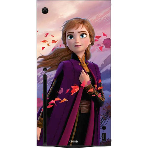 Disney Frozen II Anna Xbox Series X Console Skin