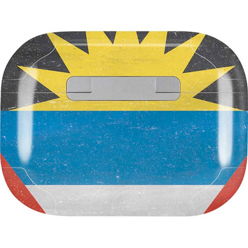 Antigua and Barbuda Flag Distressed AirPods Pro 2nd Gen Skin