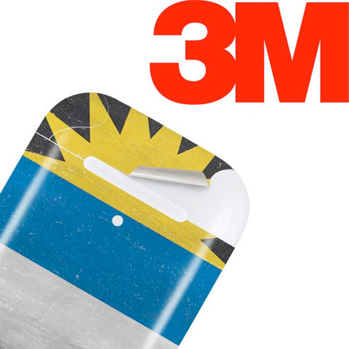 Antigua and Barbuda Flag Distressed Apple AirPods Skin