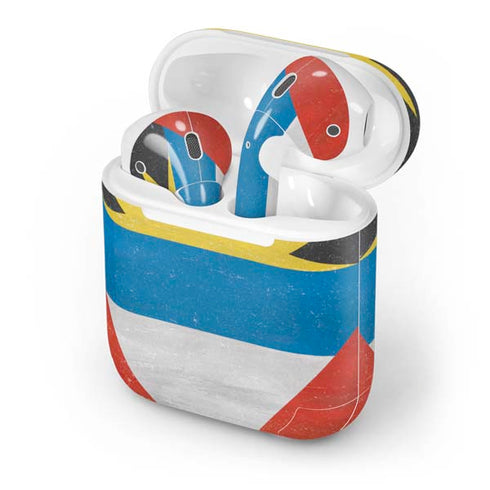 Antigua and Barbuda Flag Distressed Apple AirPods Skin