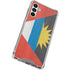 Antigua and Barbuda Flag Distressed Galaxy A13 5G Clear Case