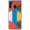 Antigua and Barbuda Flag Distressed Galaxy A21 Clear Case