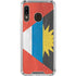 Antigua and Barbuda Flag Distressed Galaxy A30 Clear Case