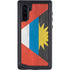 Antigua and Barbuda Flag Distressed Galaxy Note 10 Waterproof Case