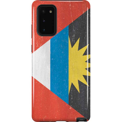 Antigua and Barbuda Flag Distressed Galaxy Note20 5G Pro Case