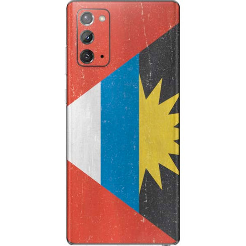 Antigua and Barbuda Flag Distressed Galaxy Note20 5G Skin