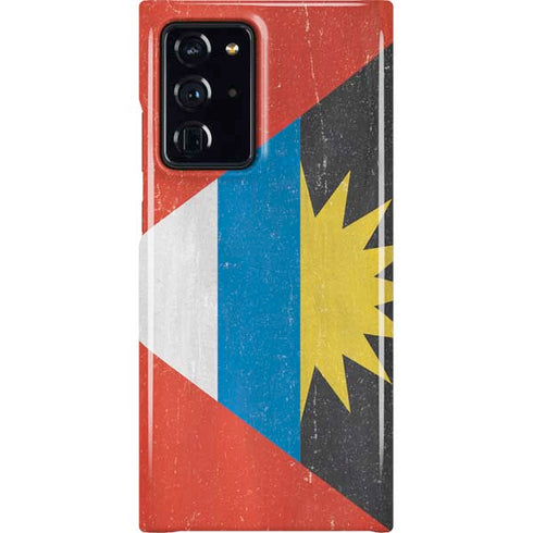 Antigua and Barbuda Flag Distressed Galaxy Note20 Ultra 5G Lite Case