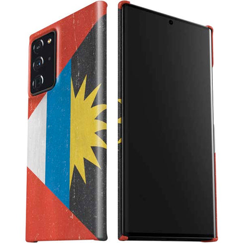 Antigua and Barbuda Flag Distressed Galaxy Note20 Ultra 5G Lite Case