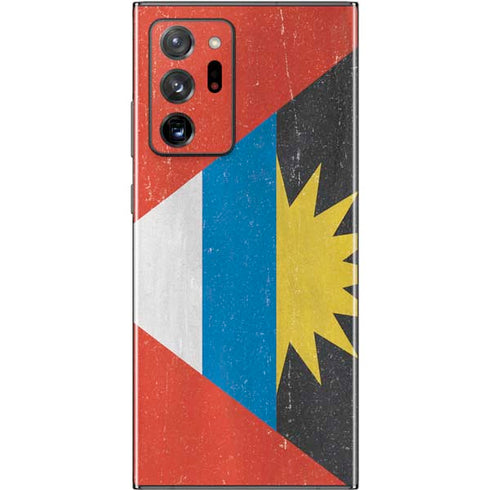 Antigua and Barbuda Flag Distressed Galaxy Note20 Ultra 5G Skin