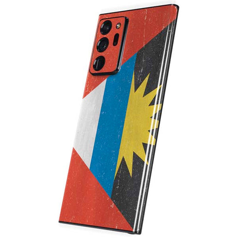 Antigua and Barbuda Flag Distressed Galaxy Note20 Ultra 5G Skin