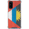 Antigua and Barbuda Flag Distressed Galaxy S20 FE Clear Case
